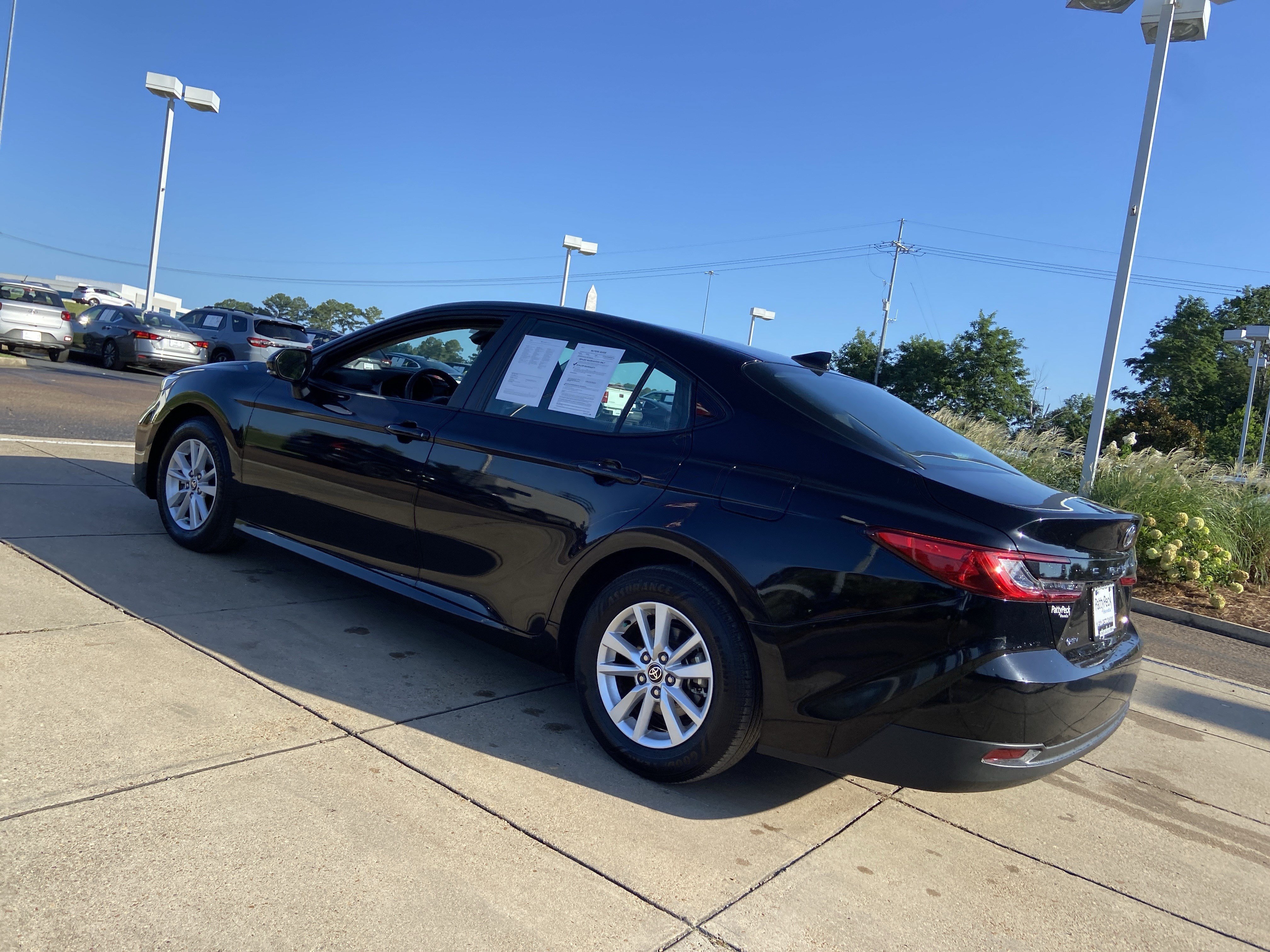 Used 2025 Midnight Black Metallic Toyota LE image 10