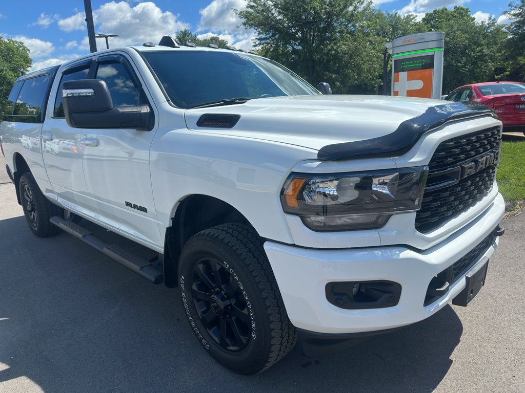 Used 2024 Bright White Clearcoat Ram Big Horn image 4