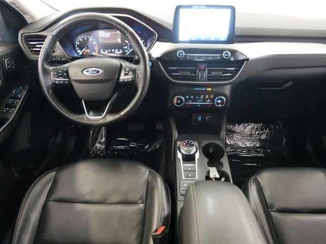 Certified Used 2020 White Metallic Ford SEL image 13