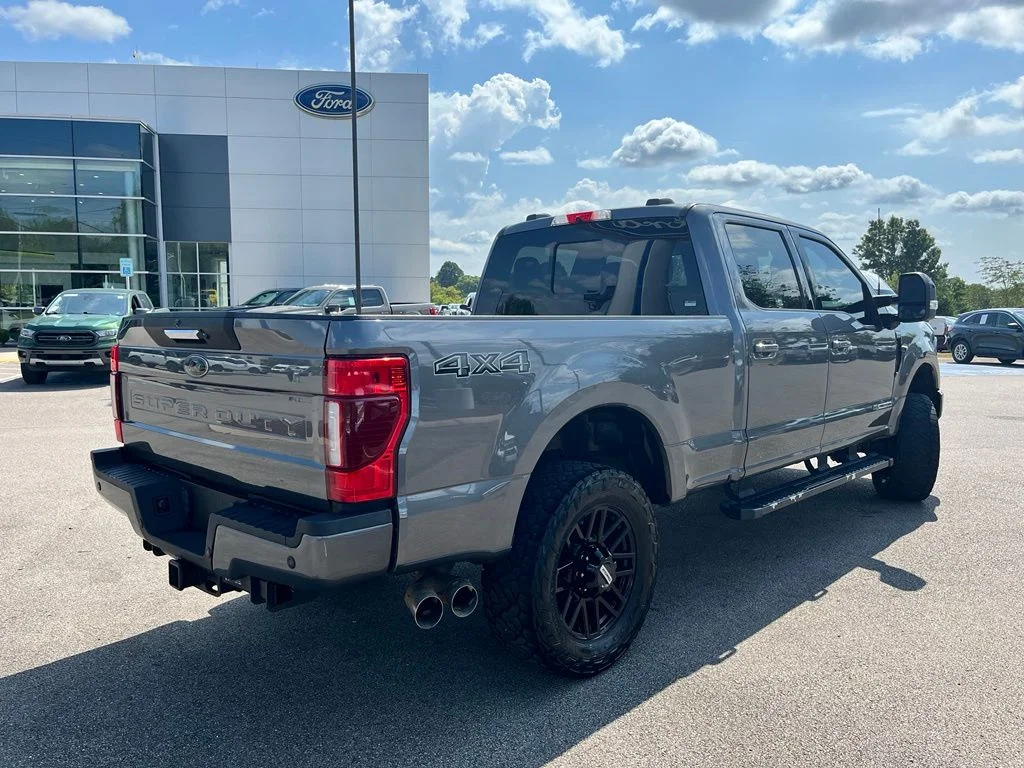 Used 2022 Gray Ford Lariat image 5