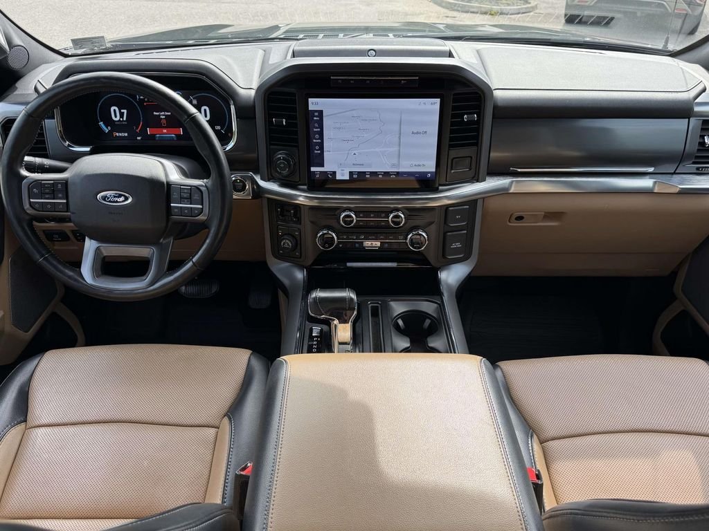 Used 2021 Blue Ford Lariat image 2