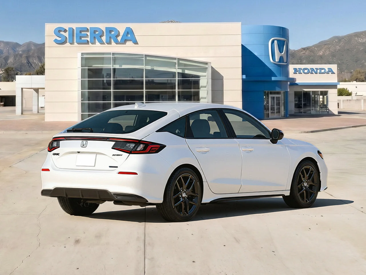 New 2026 Platinum White Pearl Honda Sport image 3