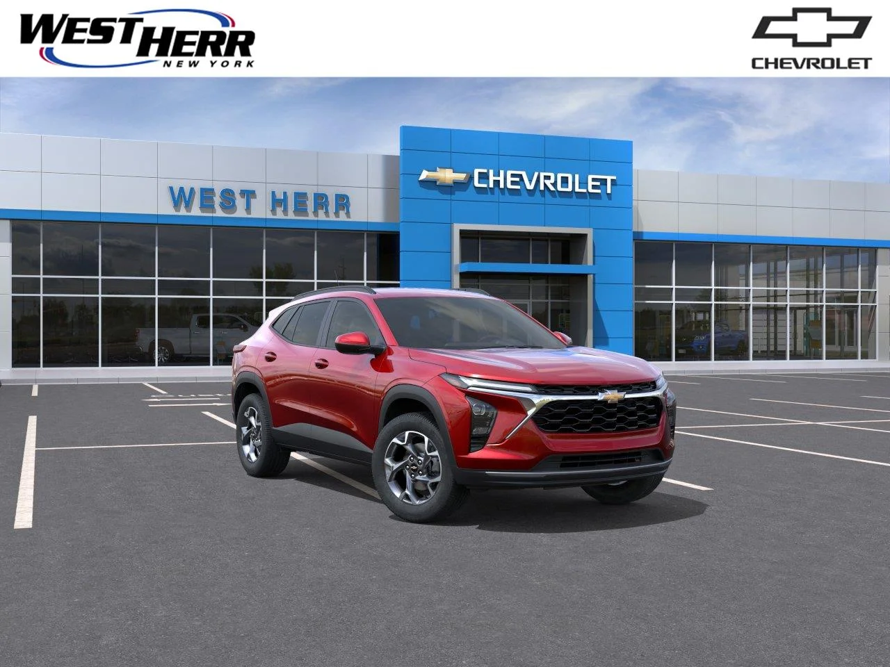 New 2026 Apex Red Chevrolet LT image 1