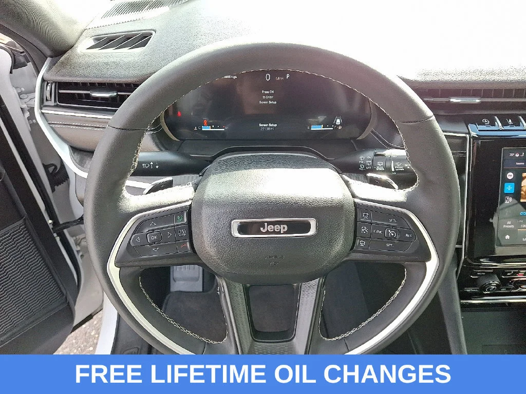 Used 2023 Bright White Clearcoat Jeep Altitude X image 26
