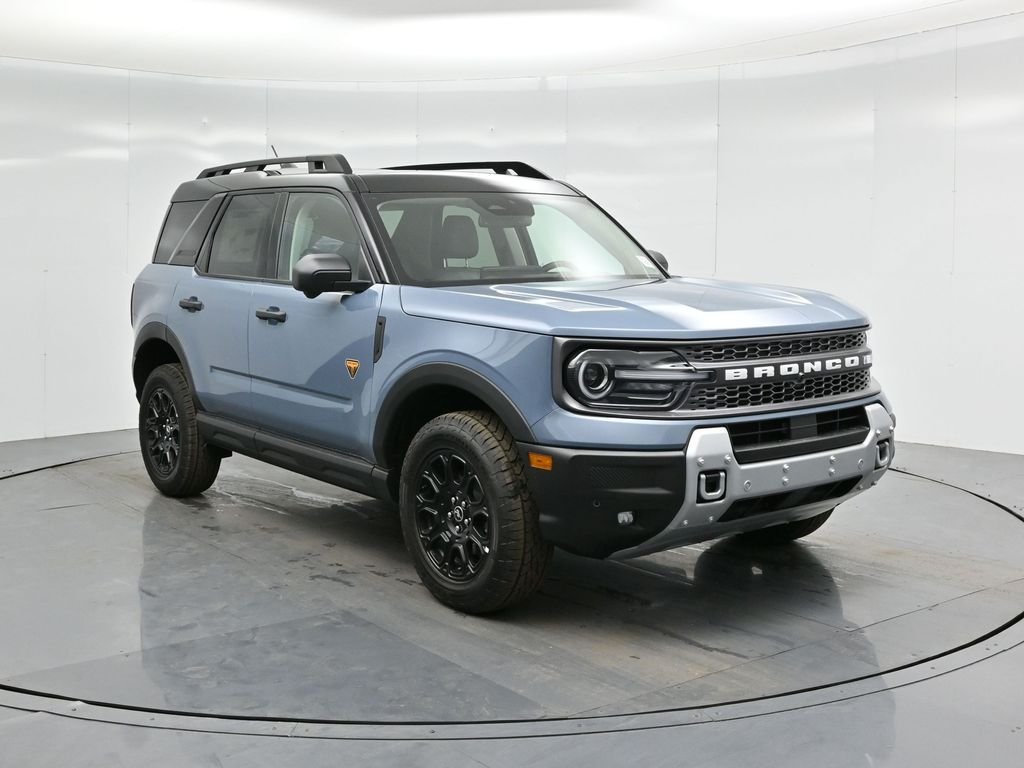 New 2025 Azure Gray Metallic Tri-Coat Ford Badlands image 29