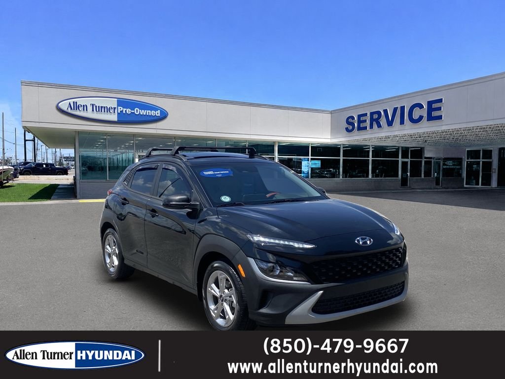 Used 2022 Ultra Black Pearl Hyundai SEL image 1
