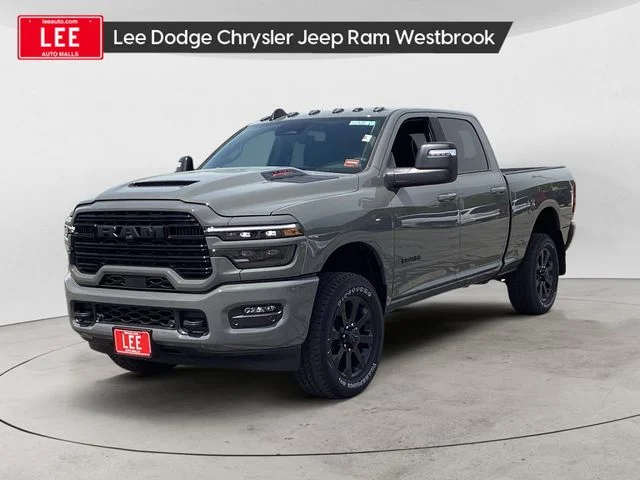 New 2026 Ceramic Gray Clearcoat Ram LARAMIE CREW CAB 4X4 6