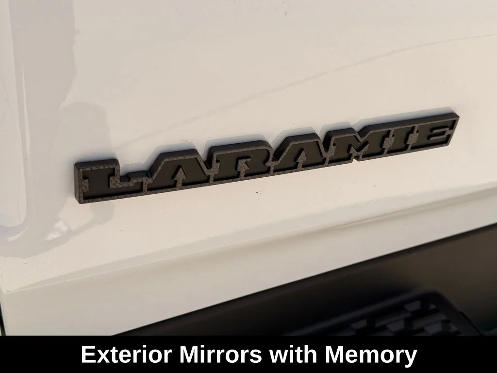 New 2026 Bright White Clear-Coat Exterior Paint RAM Laramie image 35