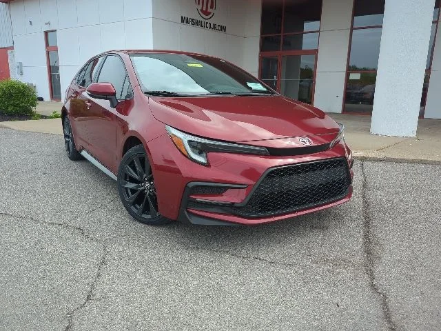 Used 2024 Red Toyota SE image 2