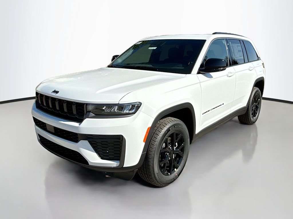New 2026 Bright White Clear-Coat Exterior Paint Jeep Laredo Altitude image 8