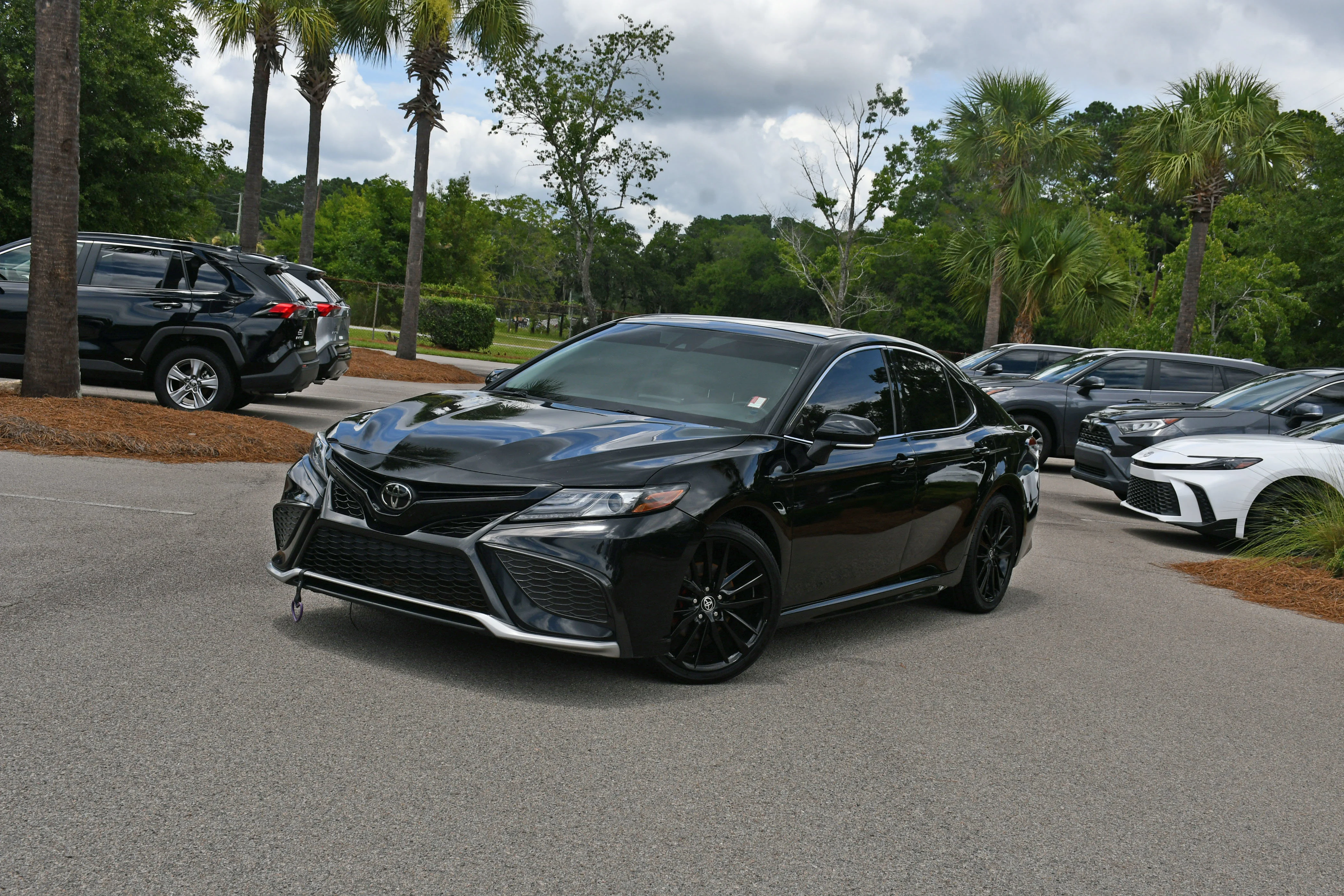 Used 2022 Black Toyota XSE image 5