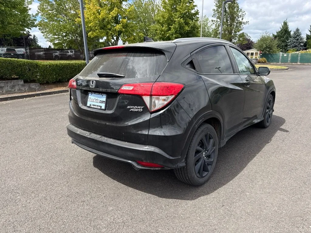 Certified Used 2021 Crystal Black Pearl Honda Sport image 7