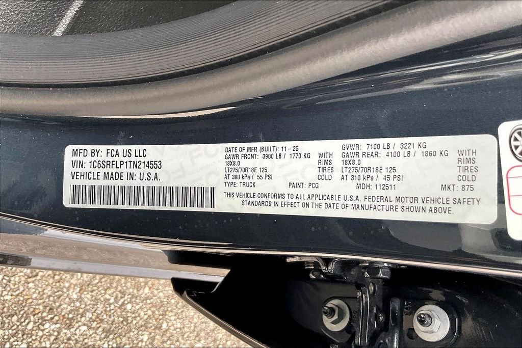 New 2026 Ram 1500 Rebel 4D Crew Cab