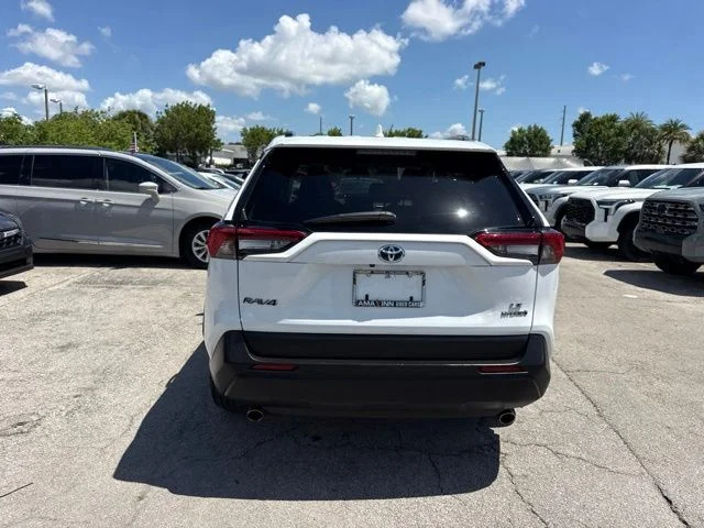Used 2024 White Toyota LE image 11