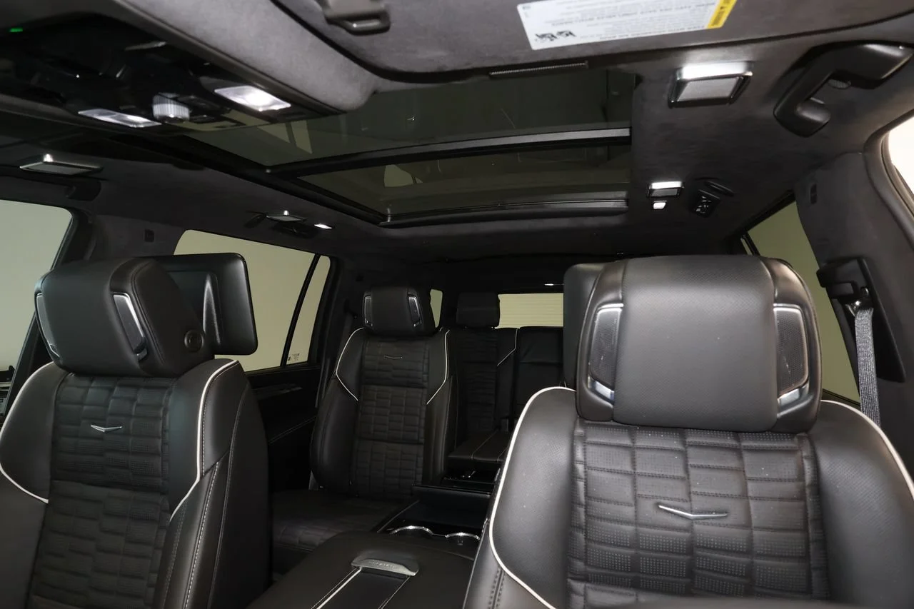 Used 2025 Crystal White Tricoat Cadillac Escalade-V ESV image 18