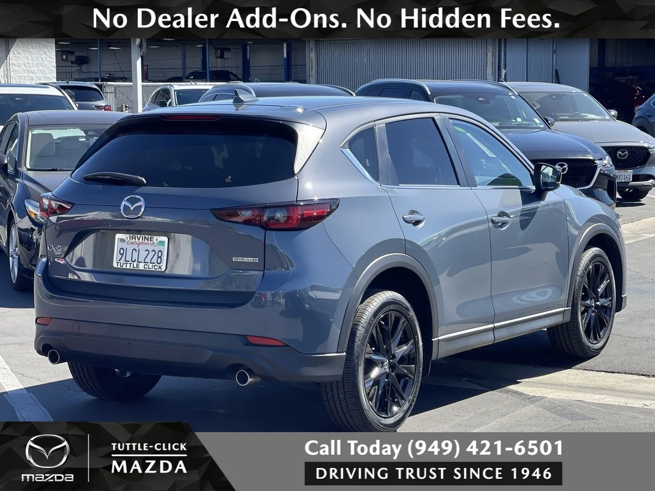 Used 2024 Polymetal Gray Metallic Mazda 2.5 S Carbon Edition image 15