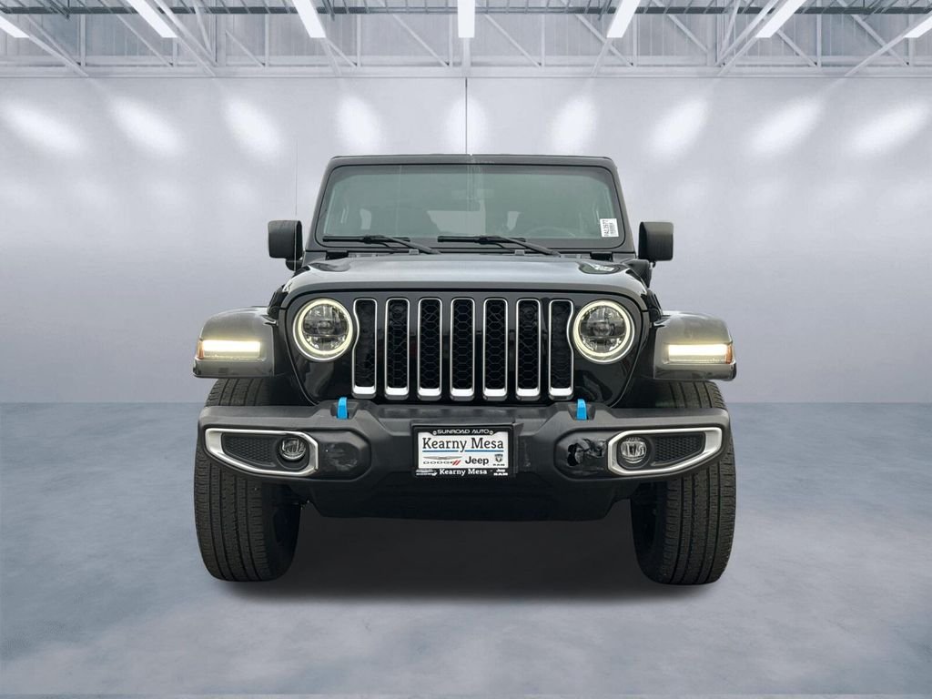 Used 2023 Jeep Wrangler 4xe Sahara 4XE with VIN 1C4JJXP69PW529037 for sale in San Diego, CA