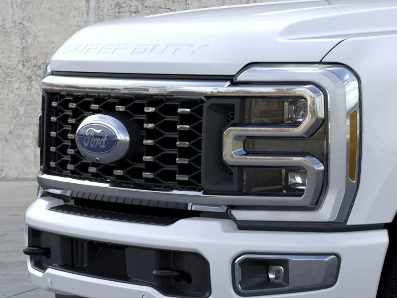 New 2026 Star White Metallic Tri-Coat Ford F-350® Platinum® image 17