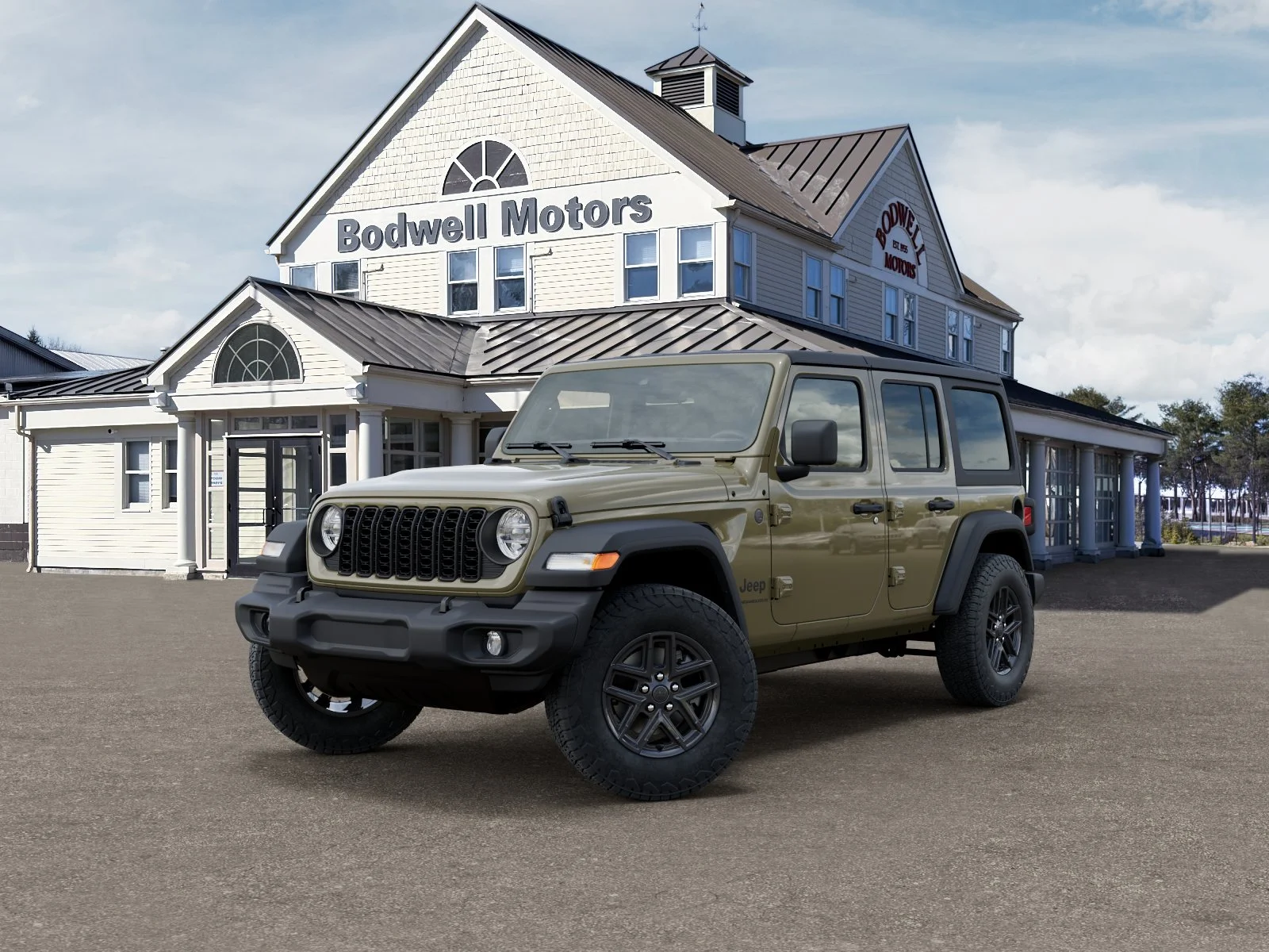 New 2026 41 Exterior Paint Jeep 4-Door Sport S 4x4 image 27
