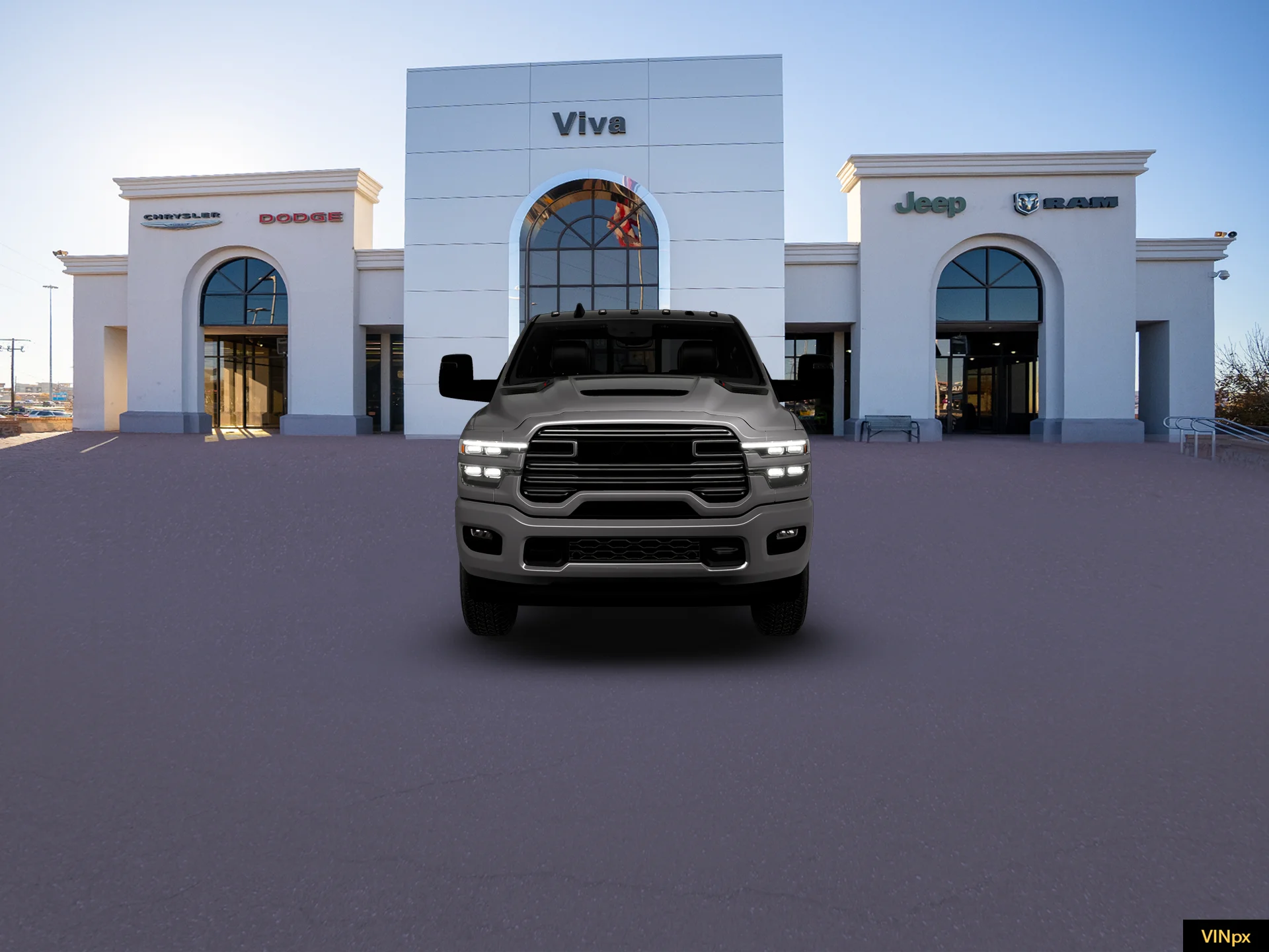 New 2026 Ceramic Gray Clear-Coat Exterior Paint RAM LARAMIE image 24