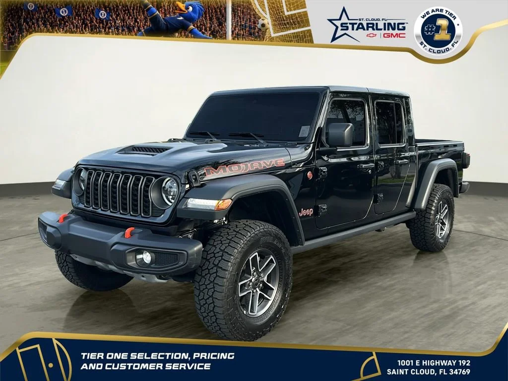 Used 2025 Black Jeep Mojave 4x4 image 1