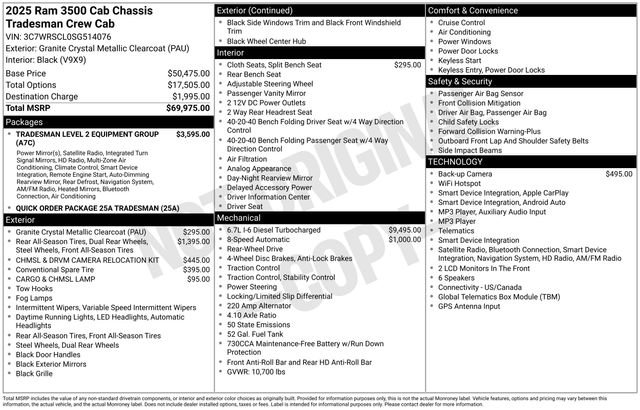 2025 RAM 3500 Chassis Tradesman - Photo 5