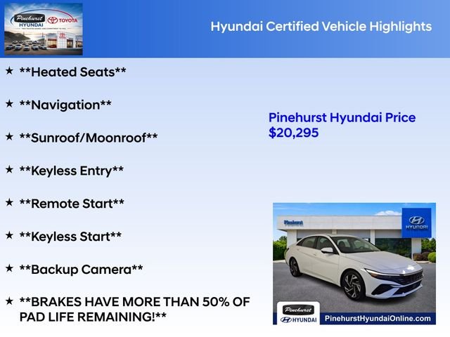 Certified Used 2024 White Hyundai Limited image 36