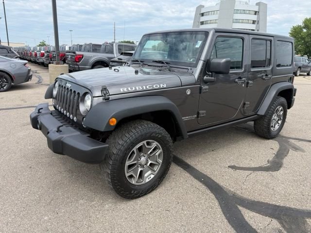Used 2017 Gray Jeep Unlimited Rubicon image 6