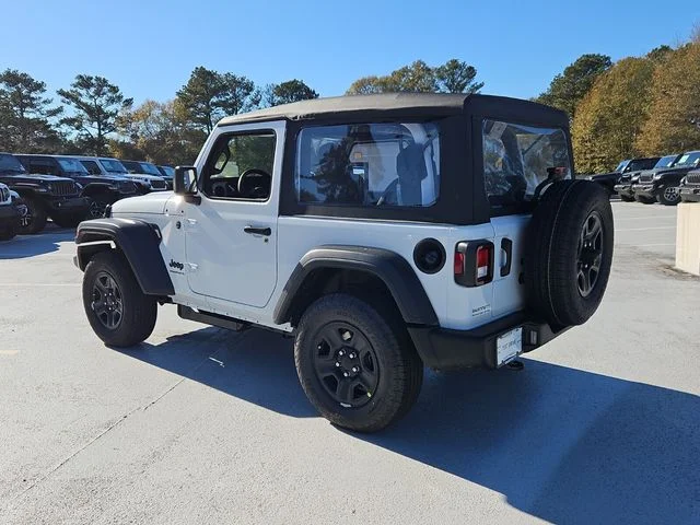 New 2026 Bright White Clear-Coat Exterior Paint Jeep Sport image 2