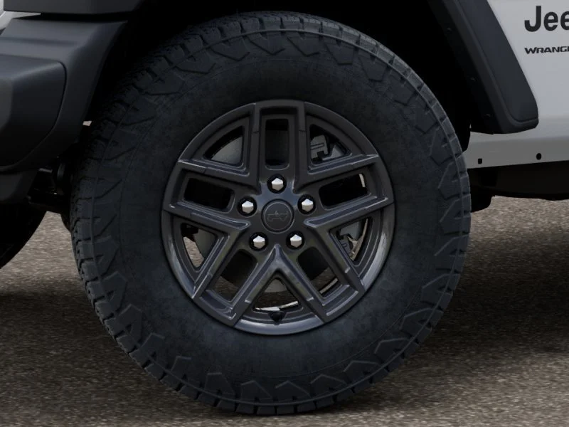 New 2026 Bright White Clear-Coat Exterior Paint Jeep Sport S image 9