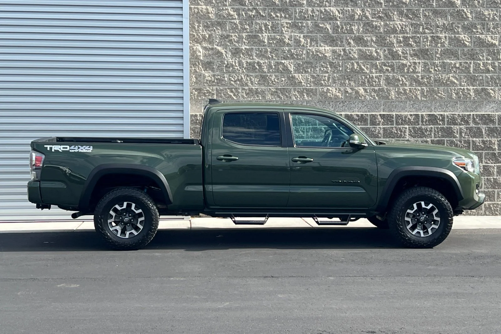 Certified Used 2021 Army Green Toyota TRD Off Road image 2