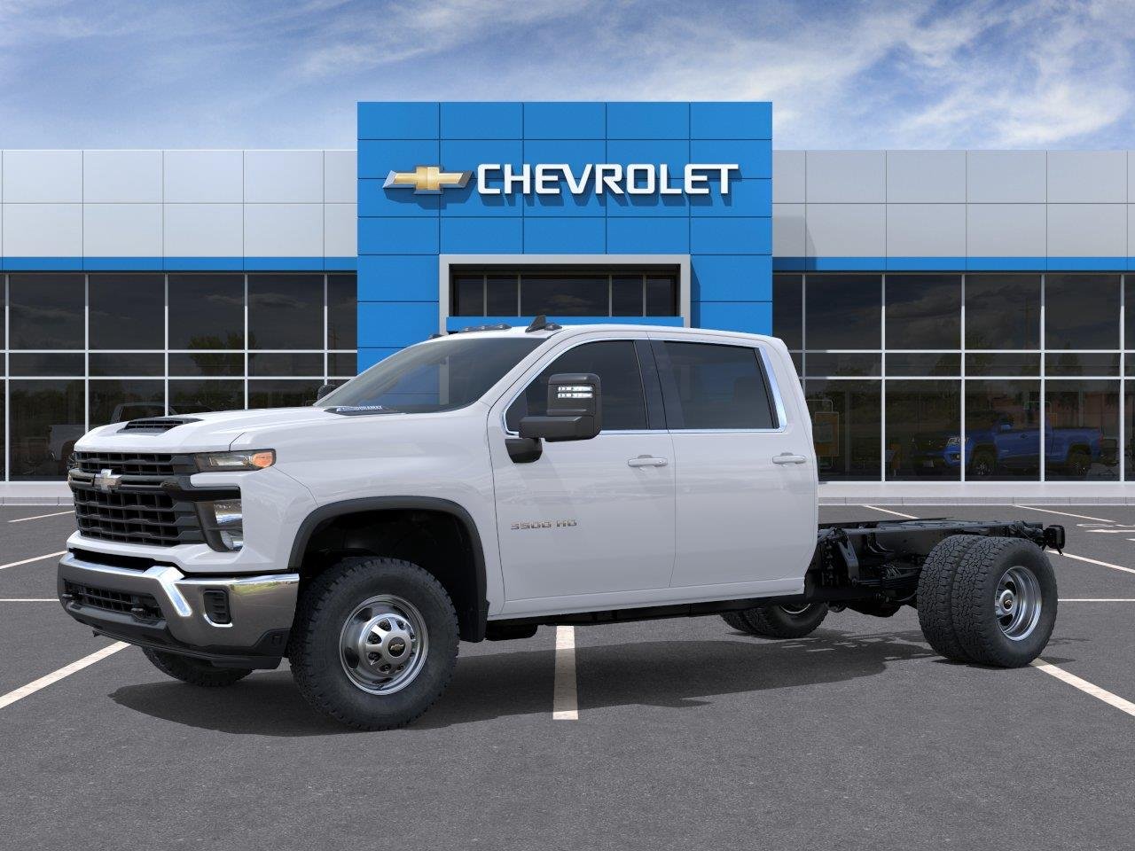 New 2026 Summit White Chevrolet Work Truck image 2