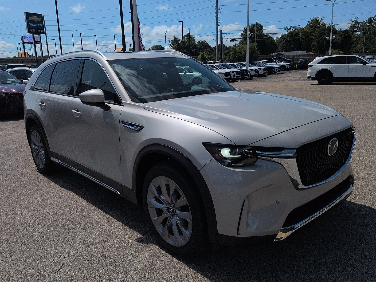 New 2026 Platinum Quartz Metallic Mazda Premium Plus image 1
