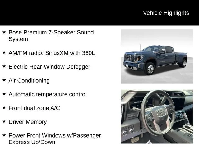 Used 2025 Downpour Metallic GMC Denali DRW image 14