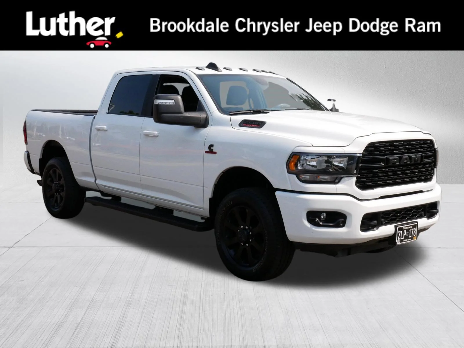 Used 2024 Bright White Clearcoat Ram Big Horn image 1