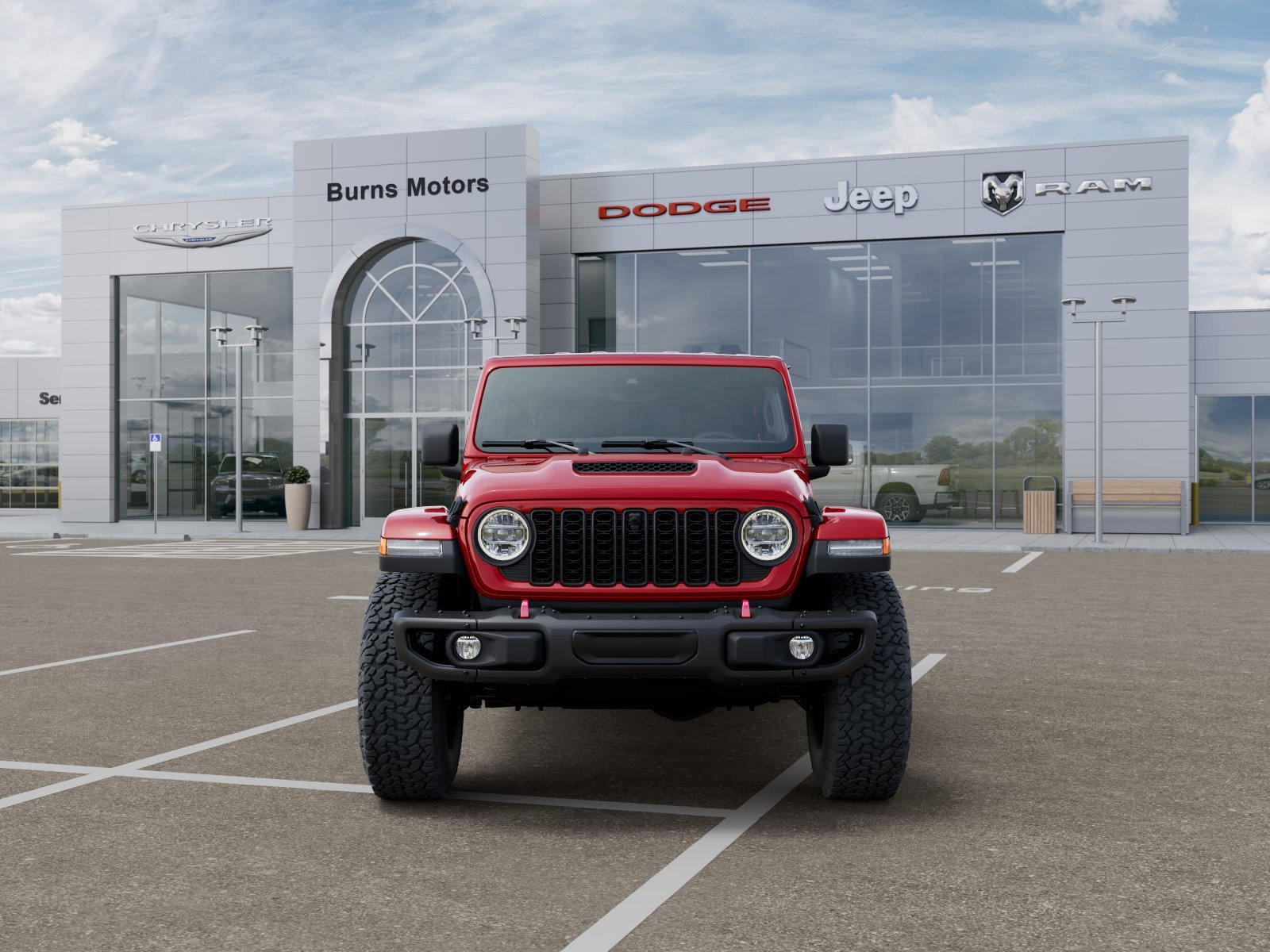 New 2026 Firecracker Red Clear-Coat Exterior Paint Jeep Rubicon X 4-Door image 32