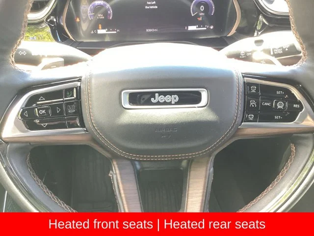 Used 2023 Bright White Clearcoat Jeep Summit image 12