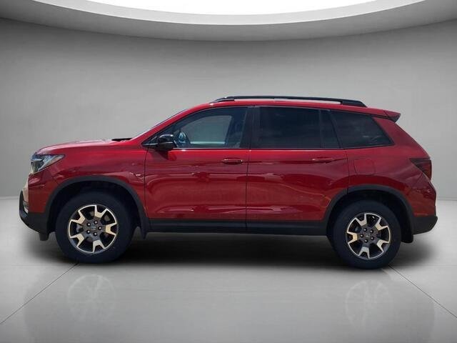Used 2023 Radiant Red Metallic II Honda TrailSport image 2
