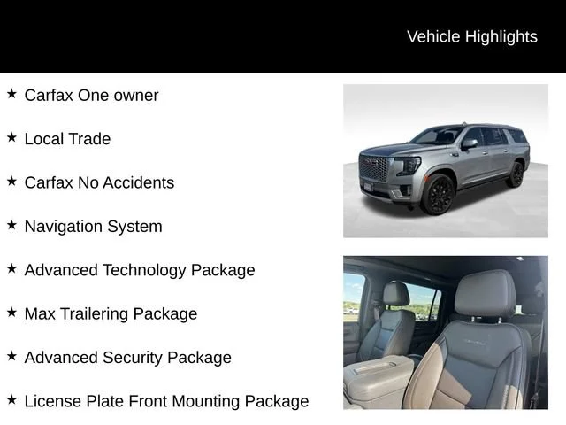 Certified Used 2023 Sterling Metallic GMC Denali image 8