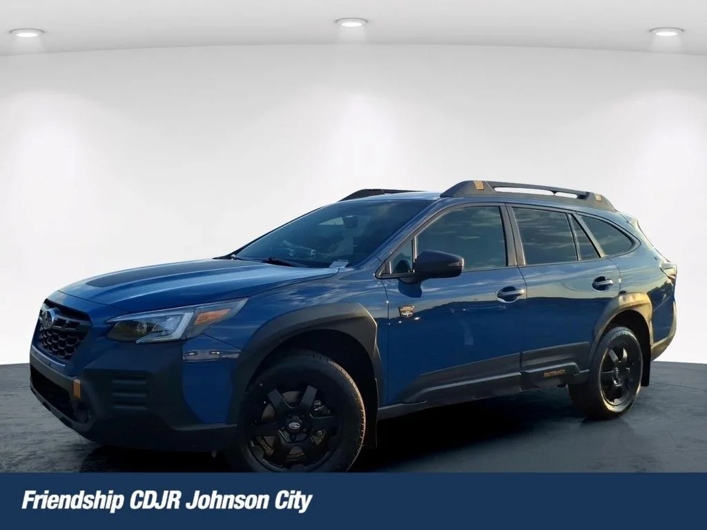 Used 2022 Blue Subaru Wilderness image 1