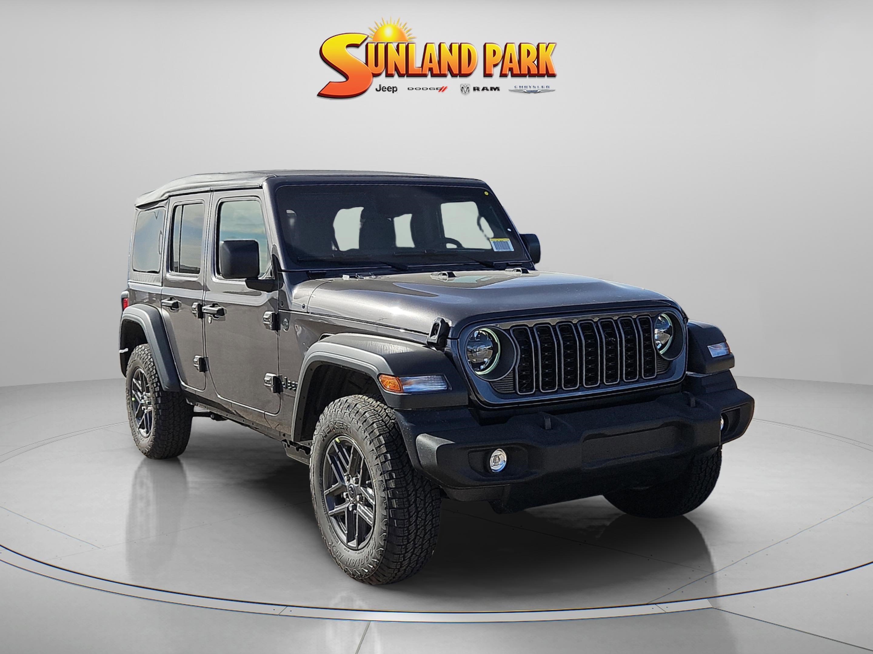 New 2026 Granite Crystal Metallic Clear-Coat Exterior Paint Jeep Sport S image 1