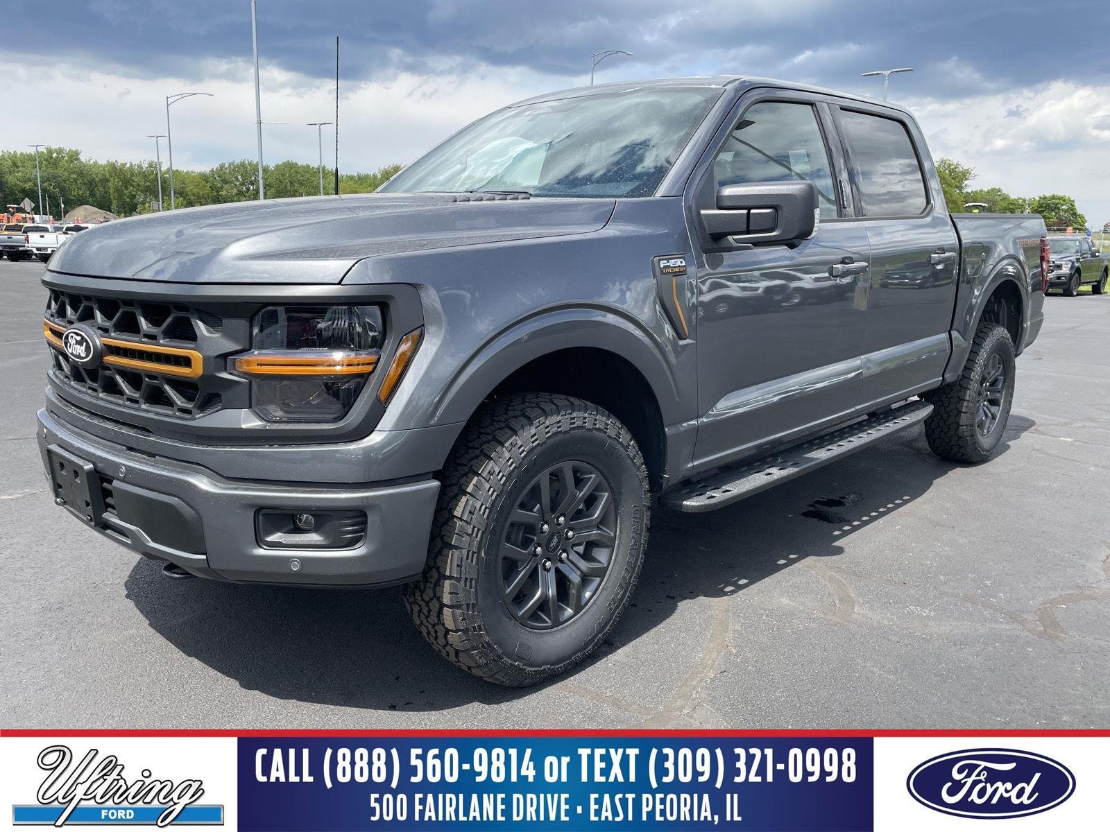 New 2026 Carbonized Gray Metallic Ford Tremor® image 1