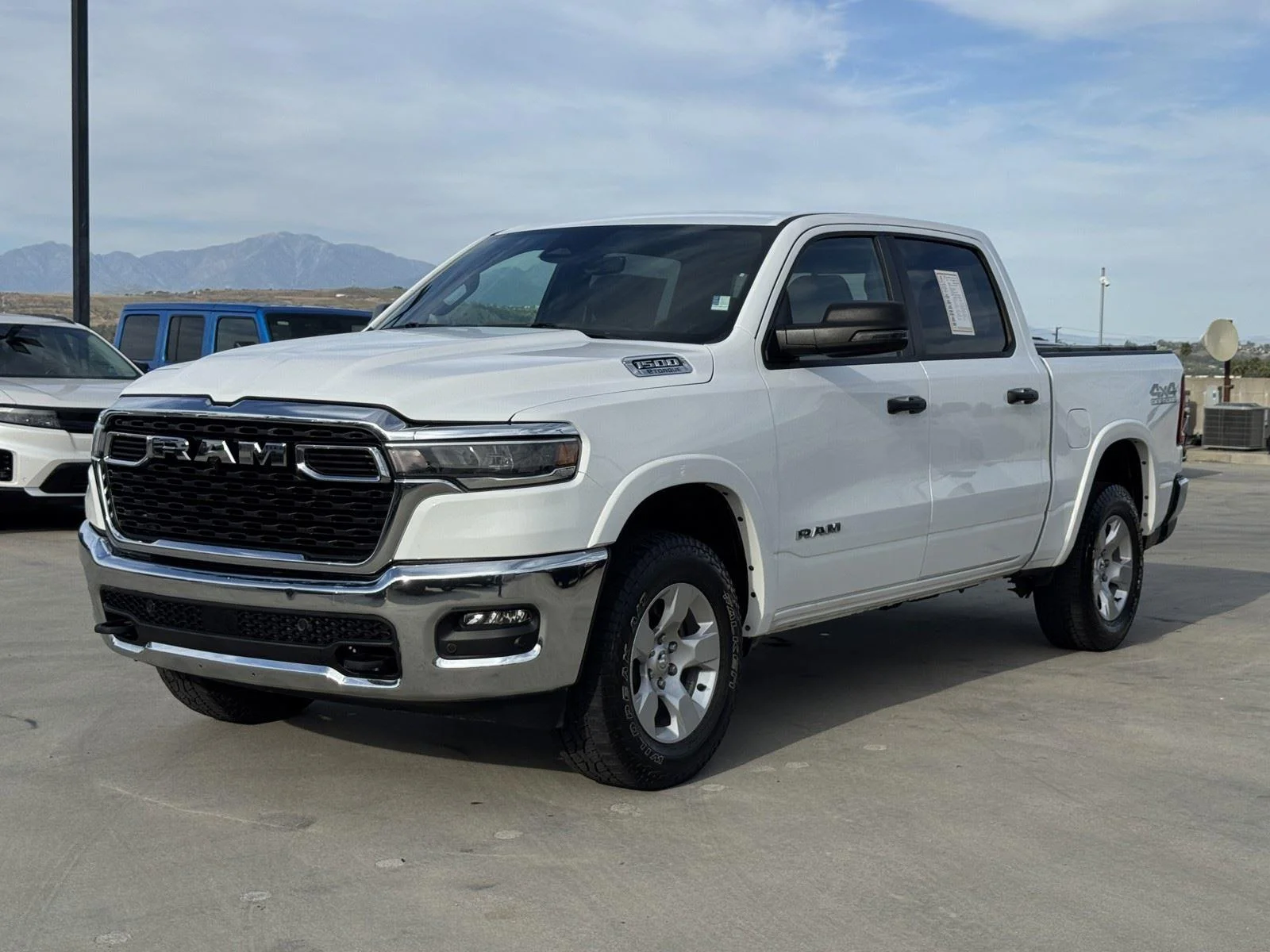 Certified Used 2025 Bright White Clearcoat Ram Big Horn image 3