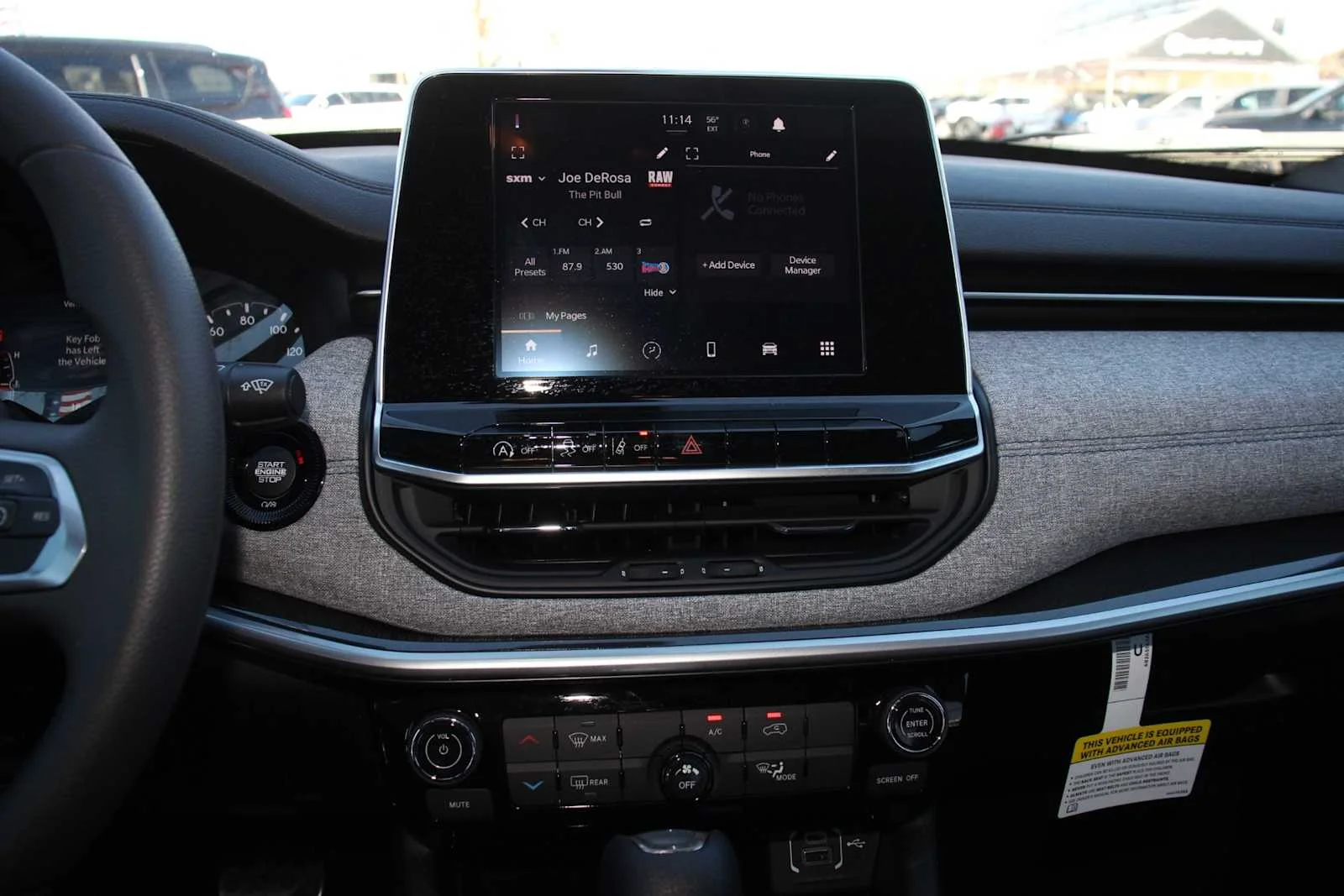 Used 2025 Diamond Black Crystal Pearlcoat Jeep Sport image 20