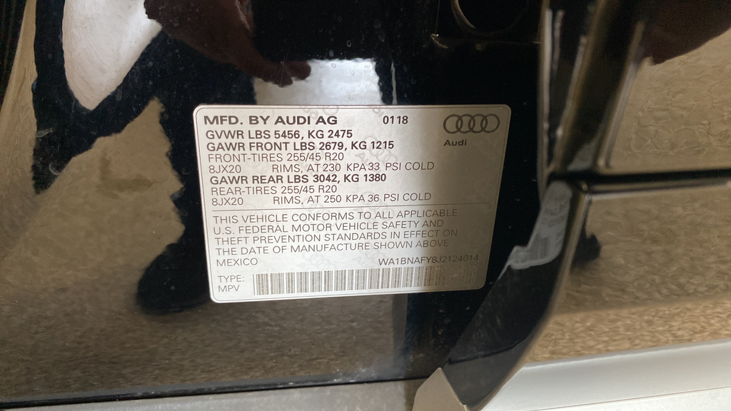 Used 2018 Brilliant Black Audi 2.0T Premium Plus image 31