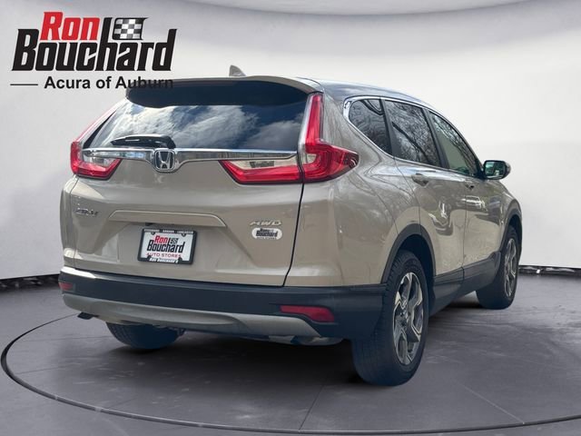 Certified 2018 Honda CR-V EX-L with VIN 5J6RW2H89JL030474 for sale in Lancaster, MA