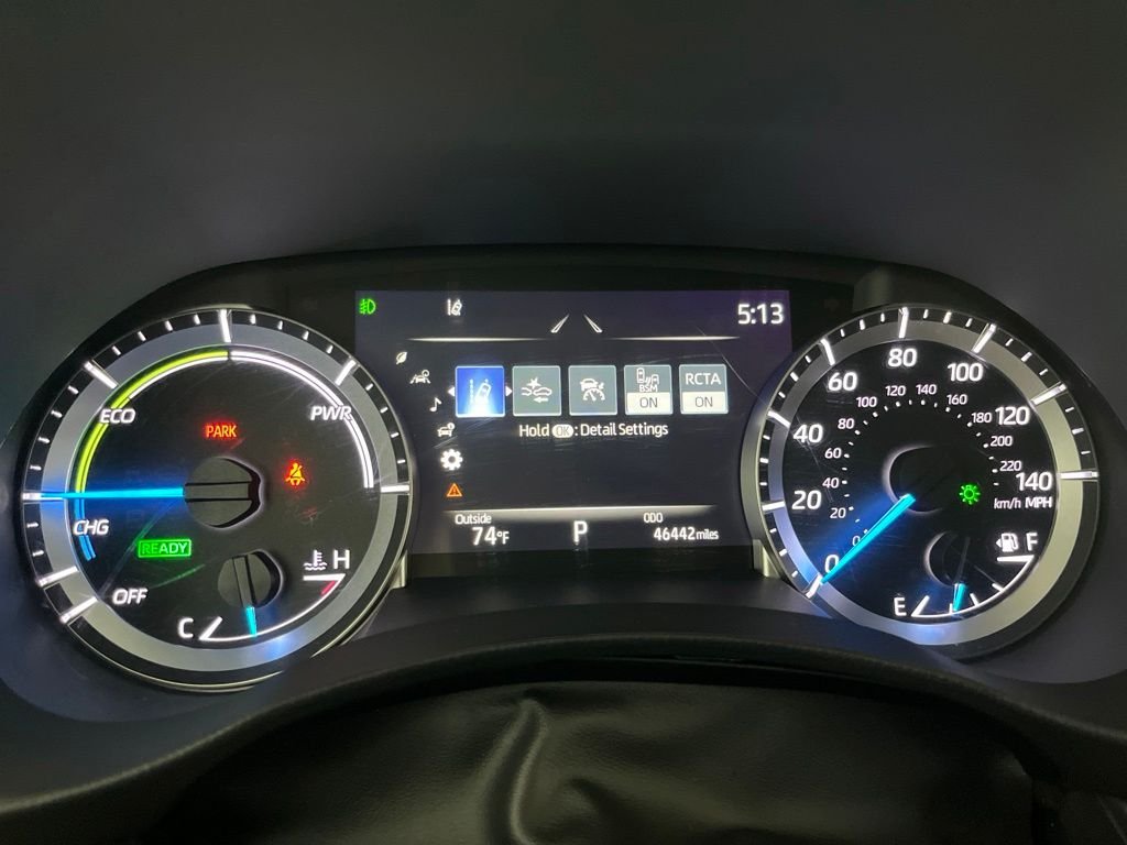 Used 2023 Blue Toyota LE image 8