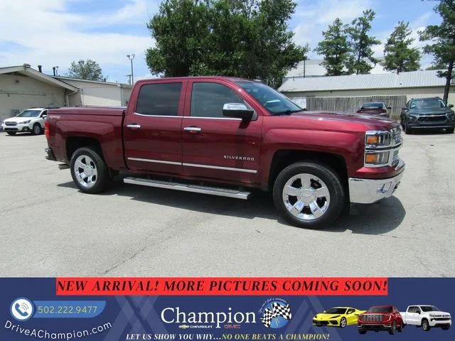 Used 2015 DEEP RUBY METALLIC Chevrolet LTZ image 3