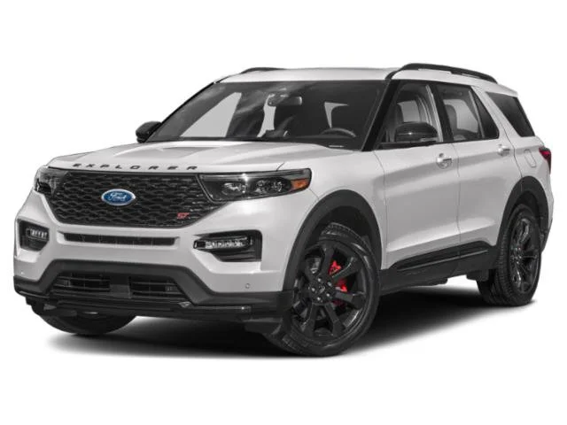 Used 2023 Carbonized Gray Metallic Ford ST image 1