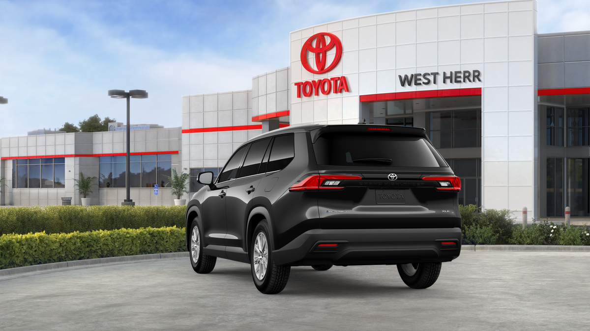 New 2026 Midnight Black Metallic Toyota Hybrid XLE image 7